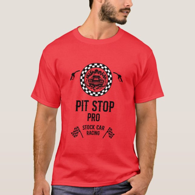 Stock Car Racing-Geschenk T-Shirt (Vorderseite)