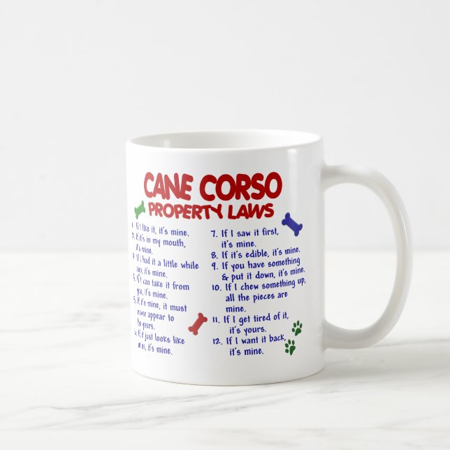 STOCK CORSO Eigentums-Gesetze 2 Tasse (Rechts)