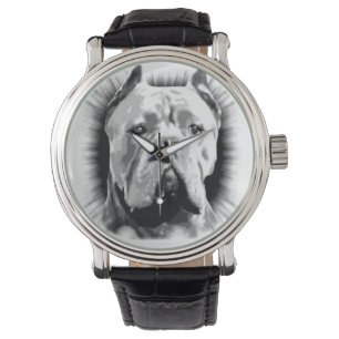 Stock Corso Hund Armbanduhr
