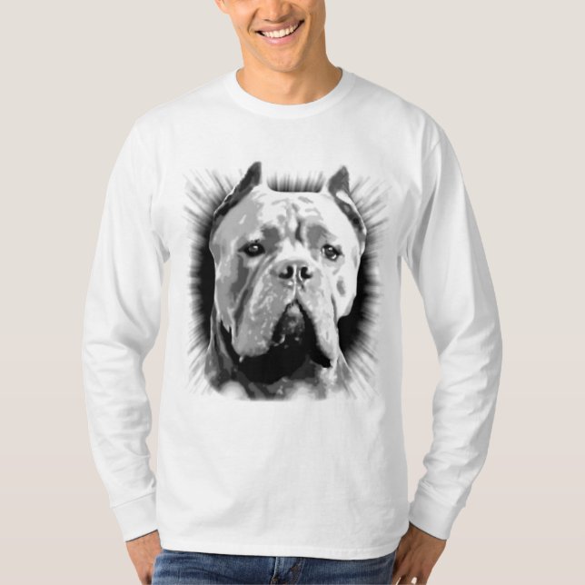 Stock corso Hund T-Shirt (Vorderseite)