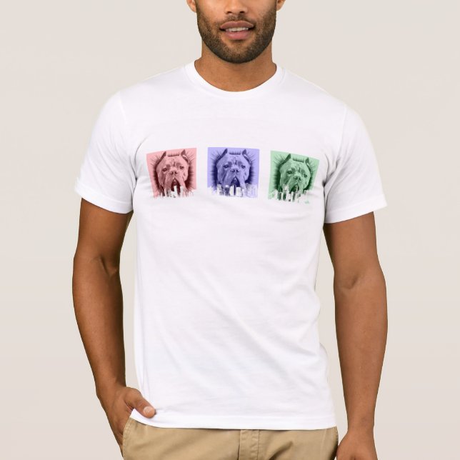 Stock corso Hund T-Shirt (Vorderseite)