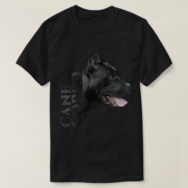 Stock Corso - italienischer Mastiff T-Shirt (Design vorne)