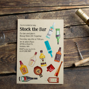 Stock der Coddusche Bar Couples Einladung