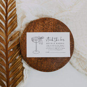 Stock die Bar Couples Duschflasche Raffle Ticket Begleitkarte