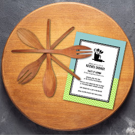 Stock die Küchen Bridal Dusche Einladungen