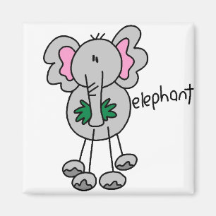Stock-Elefant-Magnet Magnet