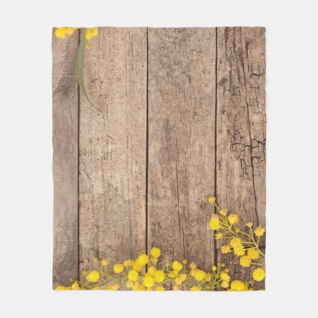 Stock Fotografie, Vintages Design. Fleecedecke (Vorderseite)