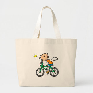 Stock-Jungen-Reitfahrrad Jumbo Stoffbeutel