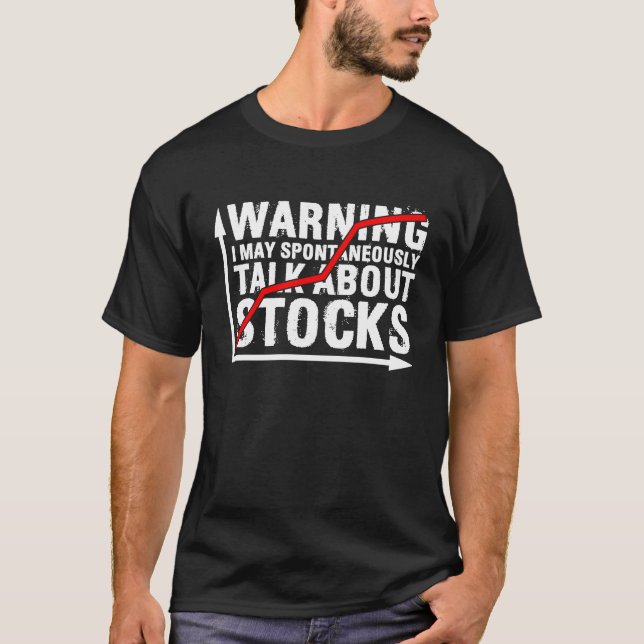 Stock Market Capitalism Day Trader Trading Capital T-Shirt (Vorderseite)