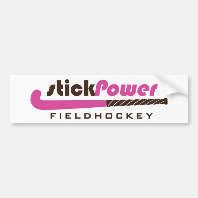 Stock-Power-Feld-Hockey - (Autoaufkleber) Autoaufkleber (Vorne)