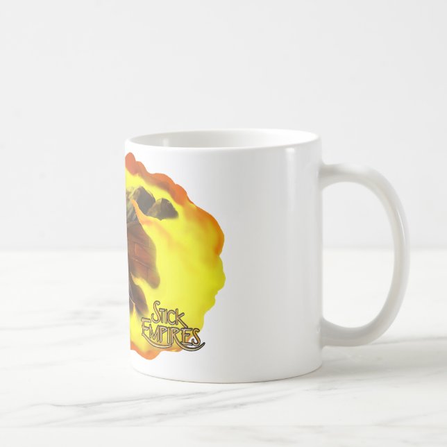 Stock-Reiche - Auftrags-Riese Kaffeetasse (Rechts)