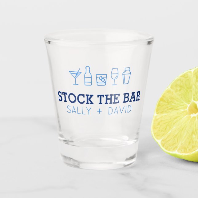 Stock The Bar Schnapsglas  (Vorderseite)