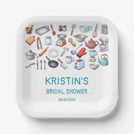 Stock the Kitchen Bridal Shower Kitchen Utensils  Pappteller