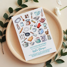 Stock the Kitchen Modern Bridal Shower