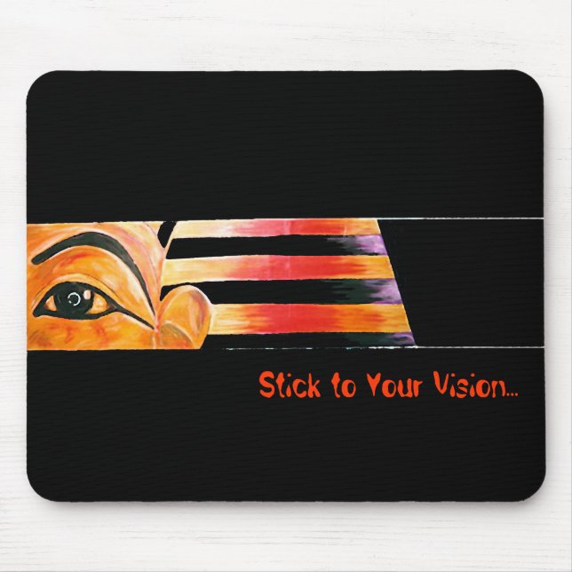 Stock zu Ihrer Vision… Mousepad (Vorne)