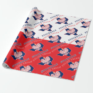 Stockdale Polnisch Texan Geschenkpapier