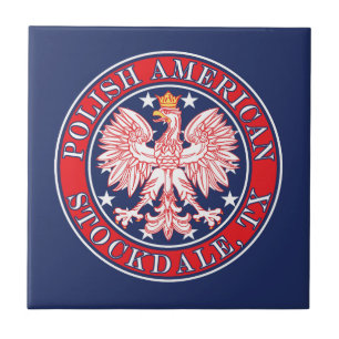 Stockdale Texas Polnischer Adler Fliese