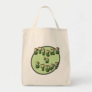 Stöcke und Material-Tasche Tragetasche