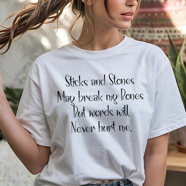 Stöcke und Steine  T-Shirt (Von Creator hochgeladen)