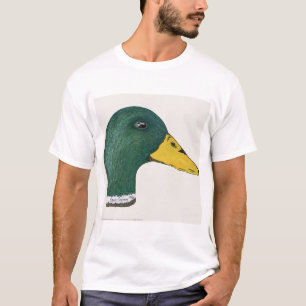 Stockenten-Ente (Drake), Aquarell T-Shirt