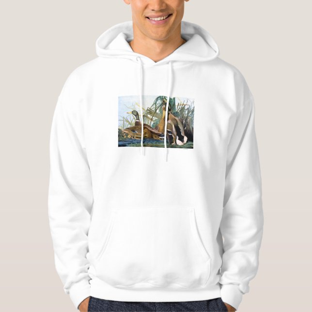 Stockenten-Ente Hoodie (Vorderseite)