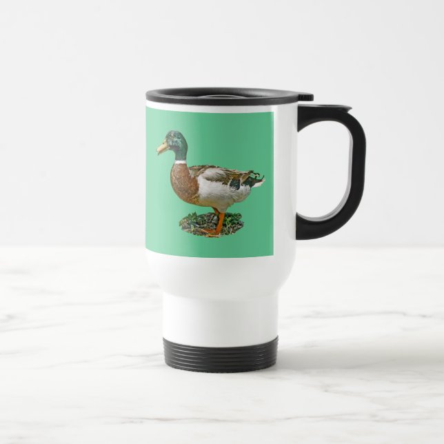 Stockenten-Ente Reisebecher (Rechts)