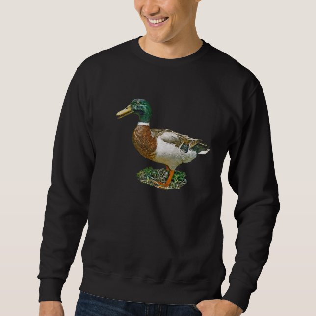 Stockenten-Enten-Geschenk Sweatshirt (Vorderseite)