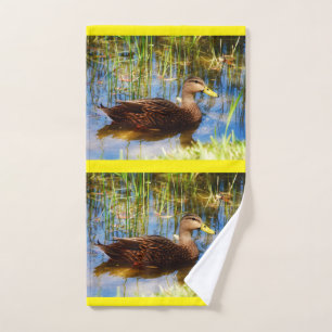 Stockenten-Enten-Handtuch Handtuch