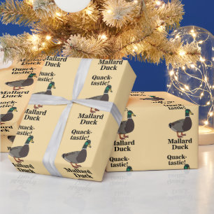 Stockenten-Enten-Muster Geschenkpapier