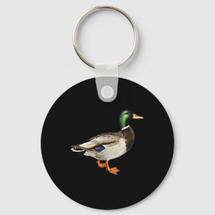 Stockenten-Erpel-Enten-Taschen-Logo-Stockenten-Jag Schlüsselanhänger