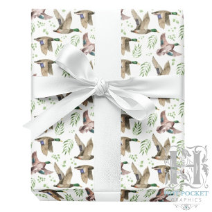 Stockenten Geschenkpapier