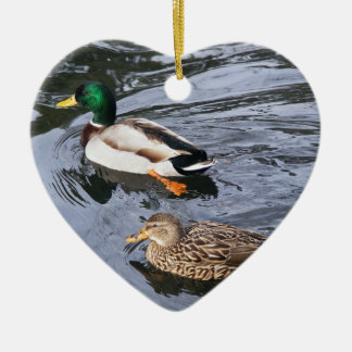 Stockenten Keramikornament
