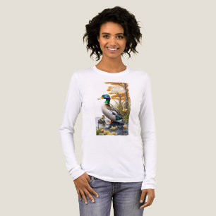 Stockenten-Langarmshirt Tri-Blend Shirt