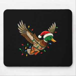 Stockenten-Licht-Weihnachts-Jagdpyjama-Toddle Mousepad