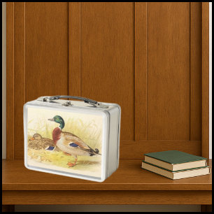 Stockenten Metall-Lunchbox Metall Brotdose