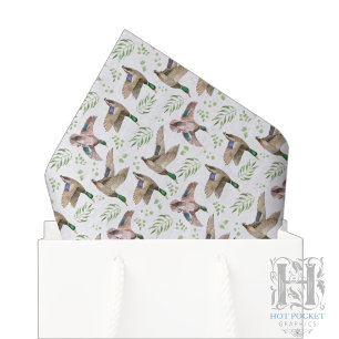 Stockenten-Seidenpapier Seidenpapier