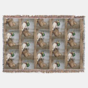 Stockenten Wasservögel Wurfdecke Decke