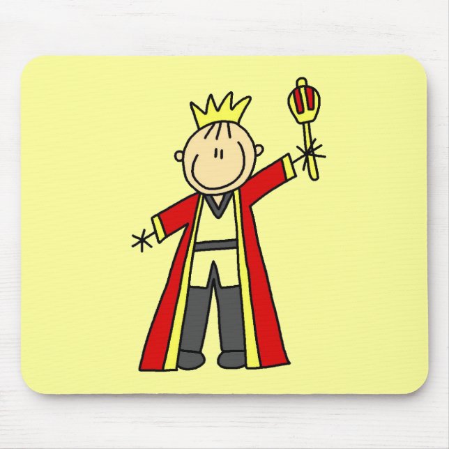 Stockfigurenkönig Mousepad (Vorne)