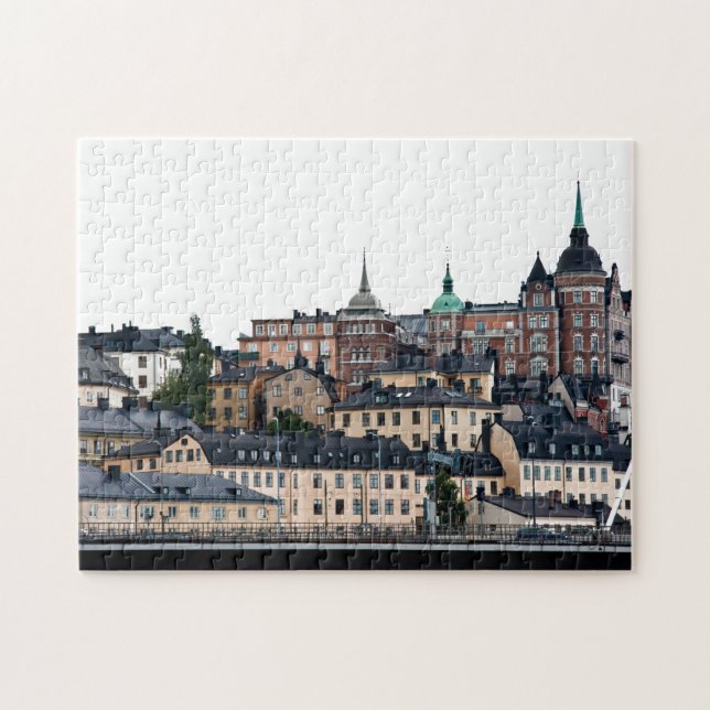 Stockholm-Ansicht Puzzle (Horizontal)
