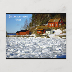 Stockholm Archipel - Schweden Postkarte