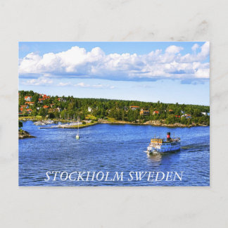 Stockholm Bay Post Card Postkarte