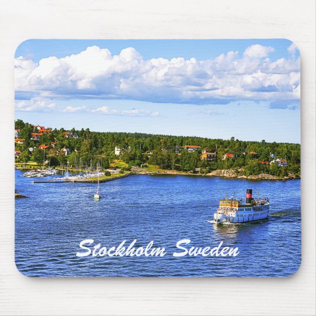 Stockholm-Bucht Mousepad (Vorne)