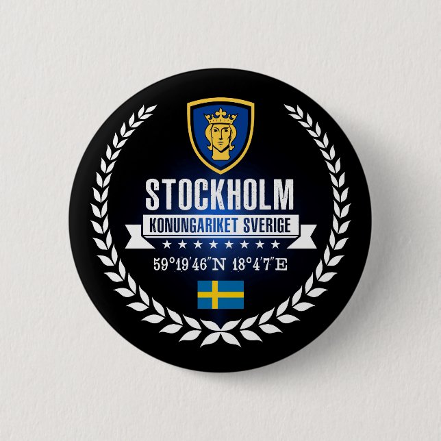 Stockholm Button (Vorderseite)