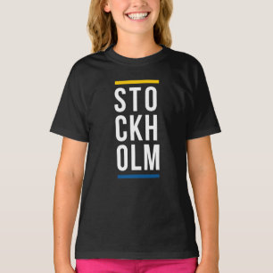 Stockholm City Logodesign T-Shirt