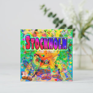 Stockholm Epoch Hour Holiday Card Feiertagskarte
