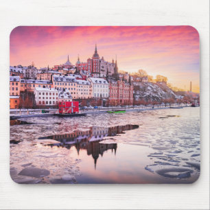 Stockholm Frozen Mariaberget Mousepad