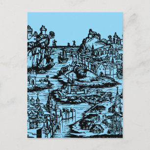 Stockholm Hauptstadt und bevölkerungsreichste Stad Postkarte