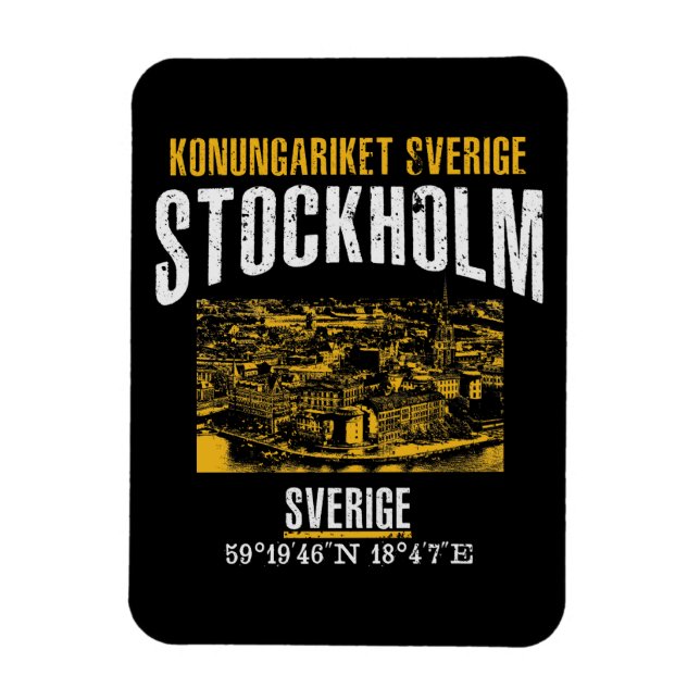 Stockholm Magnet (Vertikal)