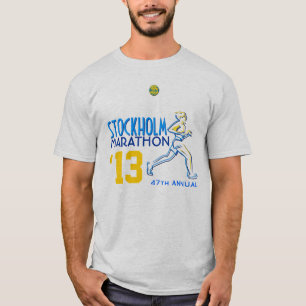 Stockholm-Marathon Schweden T-Shirt