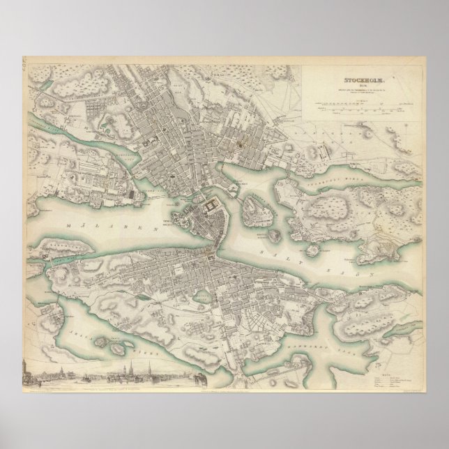 Stockholm Poster (Vorne)